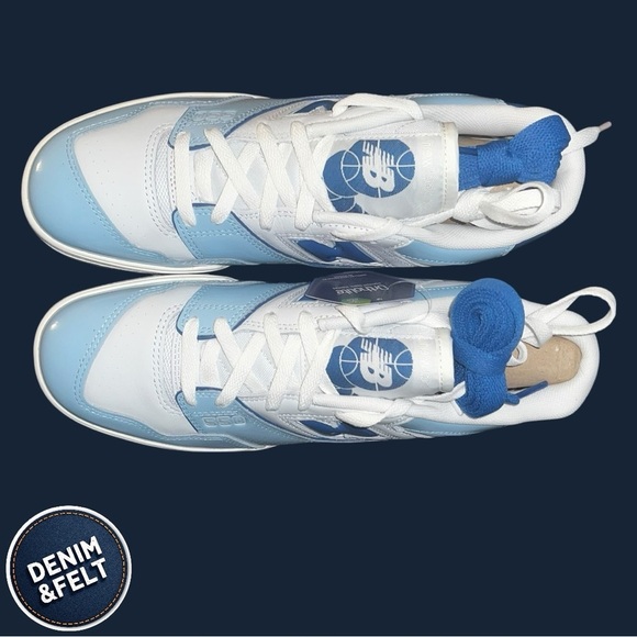 New Balance 550 Chrome Blue/White Men\'s Casual Sneakers/Shoes | NEW/NIB!! main image 14